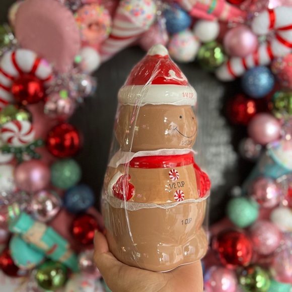 ✨NEW🎅Target Bullseye Playground 2024 Gingerbread Man Measuring Cups🍪 - Picture 3 of 10